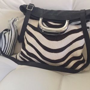 Italian Leather Zebra